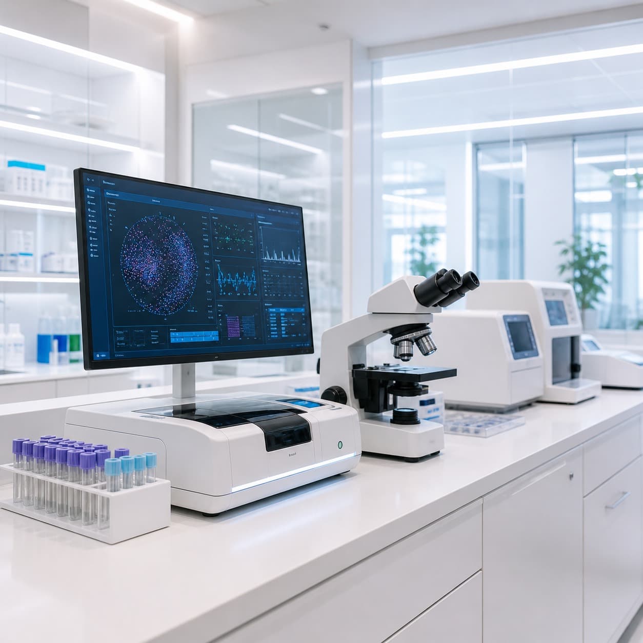 A lab that thinks like a doctor.
